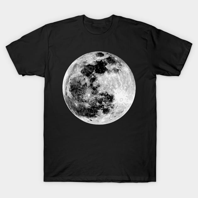 The Moon T-Shirt by hobrath